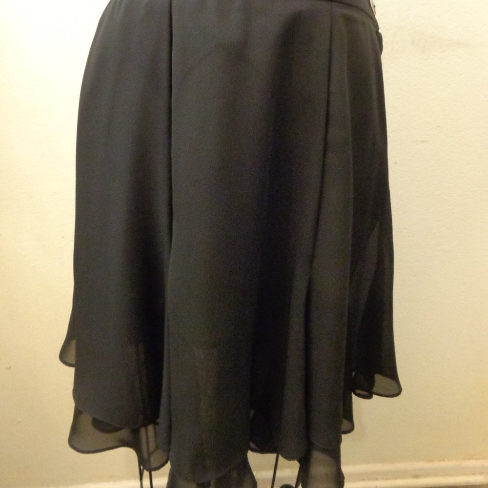 Via Sant Andrea Black Vintage Skirt